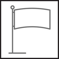 Obraz premium Freedom Flag icon Design