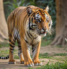 Fototapeta premium tiger in the wild