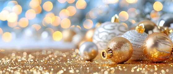 A warm Merry Christmas and Happy New Year greeting for a joyful holiday season