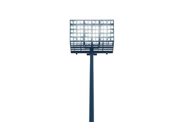 Isolated Stadium Floodlight