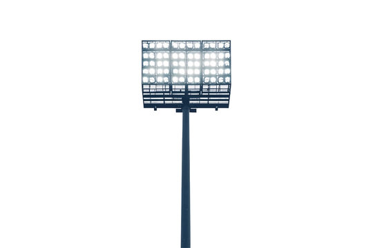 Isolated Stadium Floodlight