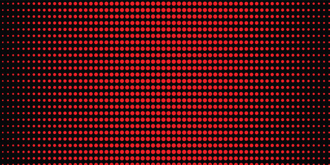 Halftone dots red and blue color pattern gradient grunge texture background. Dot pop art comic sport style