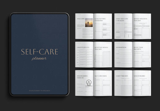 Self-Care Planner Template