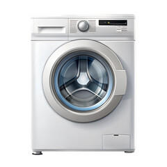Washing machine isolated on transparent background