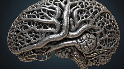 human brain structure brain structure human  veins body science 