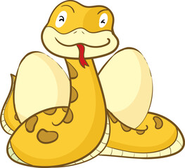 illustration snake 2025 year of the snake