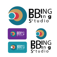 Logo template design ideas vector