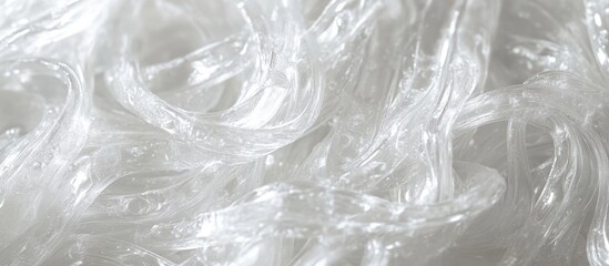 Mesmerizing Frozen Fluid Ethereal Abstract Texture of Flowing Transparent Water with Swirling Glistening and Shimmering Movement  Captivating Minimalist Contemporary Design for Backgrounds Wallpapers