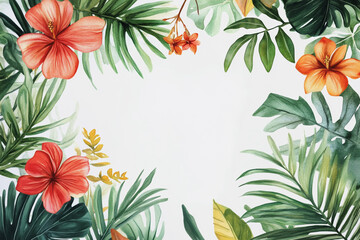 Elegant wedding invitation card background vector. Minimal hand painted watercolor botanical flowers texture template background. Design for wedding, vip cover, poster, rsvp moderncard.Valentine's Day