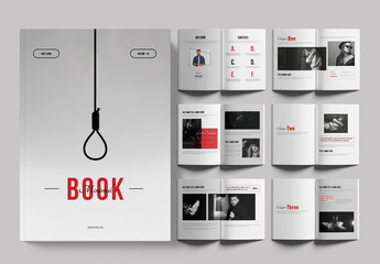 Minimal Book Template Layout
