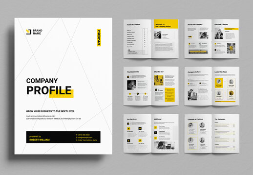 Professional Company Profile Template