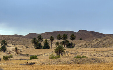 Matmata, a Berber town with unique underground dwellings in Tunisia