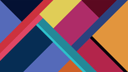 ABSTRACT BACKGROUND  WITH GEOMETRIC SHAPES FLAT COLOR DESIGN VECTOR TEMPLATE FOR WALLPAPER, COVER DESIGN