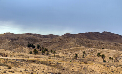 Matmata, a Berber town with unique underground dwellings in Tunisia