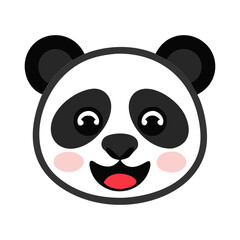 Panda with a smile