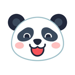 Panda bear with a heart