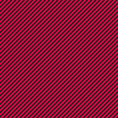 Simple and bold seamless pattern with diagonal red and black stripes. Perfect for modern and minimalist designs, backgrounds, and web graphics