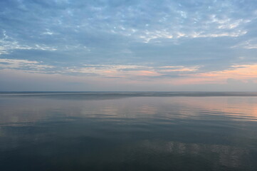 Abend am Stettiner Haff bei Kamminke