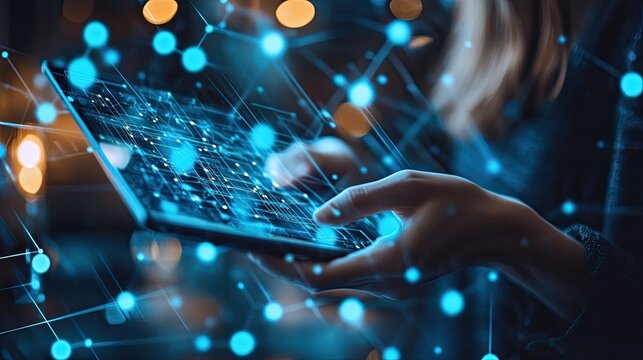 Digital tools for real-time collaboration and decision-making in remote business teams, fostering productivity, communication, and innovation in a global digital workspace. 