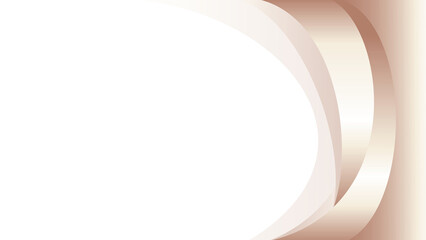 Pink shiny wave design element