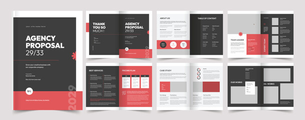 Project Proposal Layout, Business Proposal Design, Proposal Template