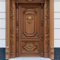 wood door , vintage door
