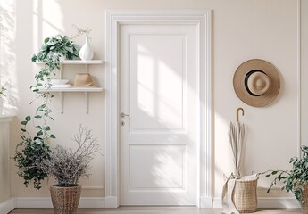 modern door
