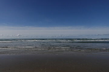 Obraz premium Texel island with the sea