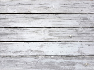 Obraz premium Background white wooden planks board texture.