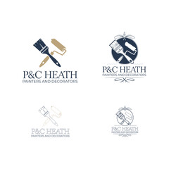 Fototapeta premium Logo template design ideas vector