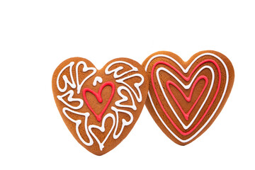Valentine's Day heart cookies