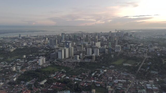 View of Cebu city, Cordova bridge, Harbor, Lapu and more