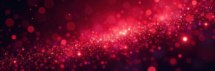 Rich crimson, dense star field, shimmering sparkles , starry, galaxy