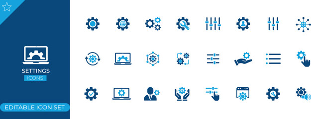 Settings Icon Set