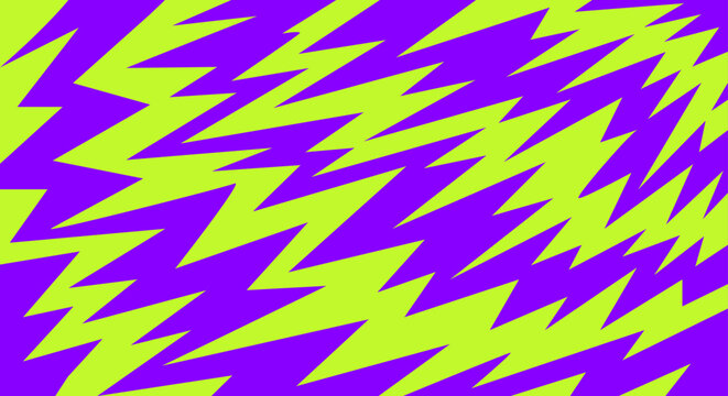 Crazy  jagged zigzag pattern background