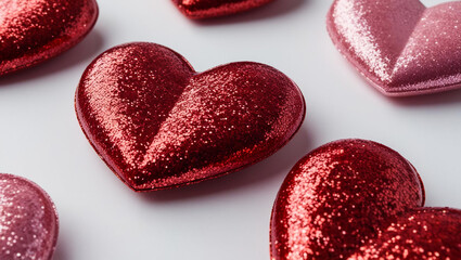 Fototapeta premium heart shaped candy