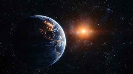 Obraz premium world space week exploring cosmos