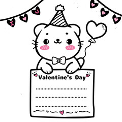 Frame valentine's day