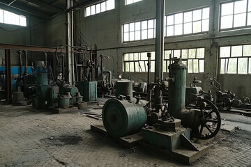 Machinery and tools showcase workshop