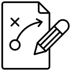 Plan Outline Icon