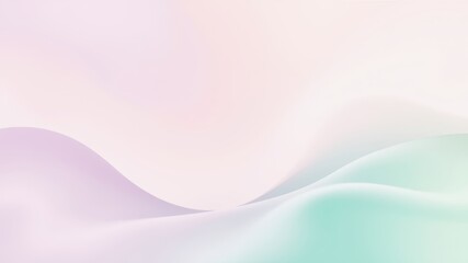 Naklejka premium Soft Pastel Waves A Dreamy Abstract Background for Design Projects