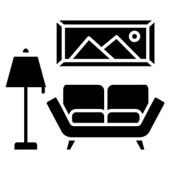 living room icon