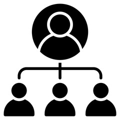 Manager Glyph Icon
