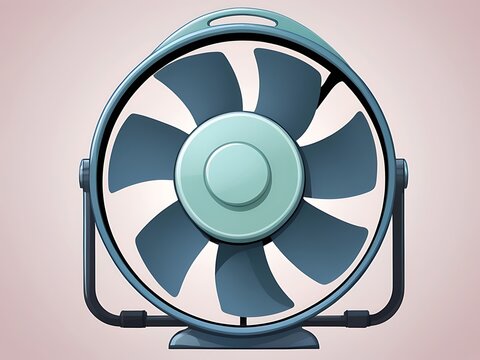 recommend clip art: fan on black