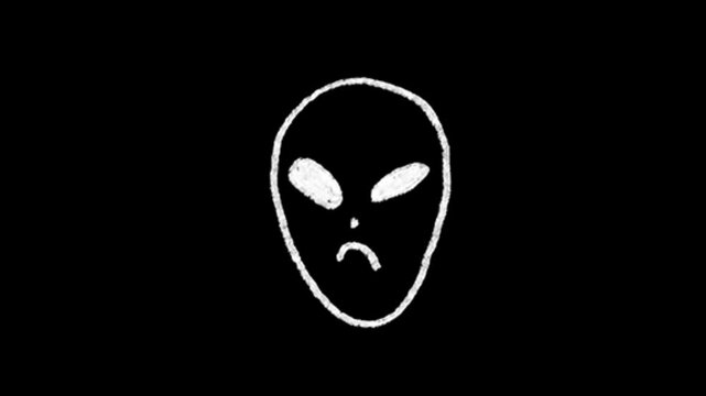 black and white mask