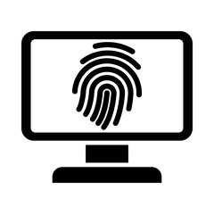 Privacy Screen glyph icon