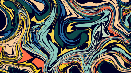 colorful liquid background. Vector abstract background design for presentation, banner, web, wallpaper.