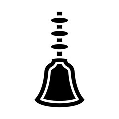 Medieval Bell glyph icon