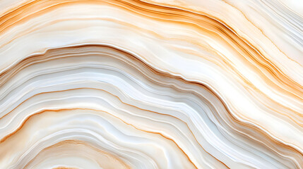 Fototapeta premium Luxury elegant brown and gold marble abstract texture background with natural veining patterns. Wavy pattern for premium product design Fluid art Mocha Mousse color of the year 2025 Card Banner Poster