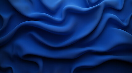 Obraz premium Abstract Ocean-Inspired Blue Texture with Flowing Shapes